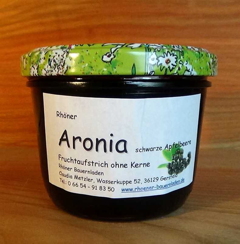 Rhöner Aronia-Fruchtaufstrich