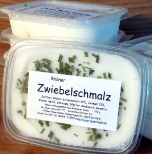 Rhöner Zwiebelschmalz