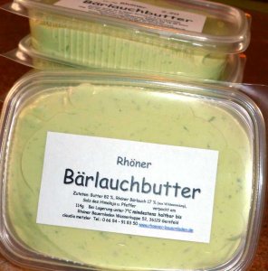 Rhöner Bärlauchbutter