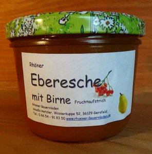Rhöner Eberesche-Birne Fruchtaufstrich
