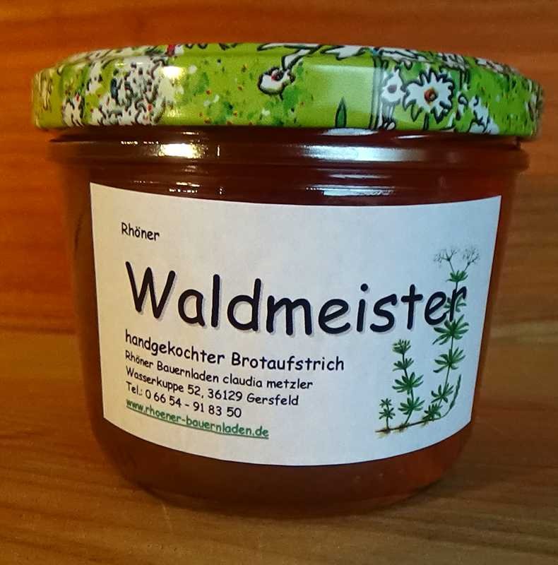 Rhöner Waldmeister Brotaufstrich