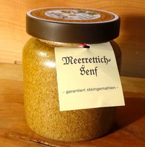 Meerrettich-Senf steingemahlen