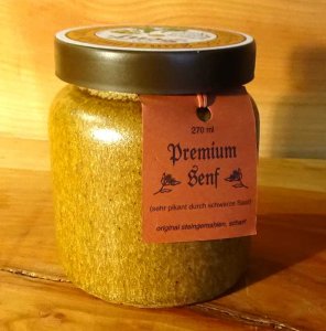 Premium-Senf steingemahlen