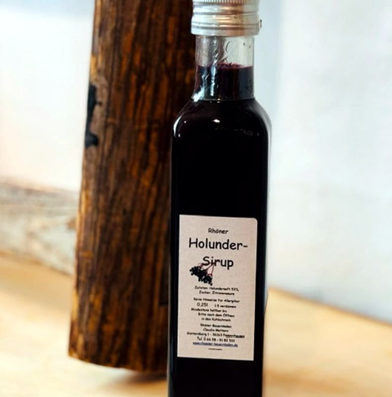 Rhöner Holunderbeerensirup