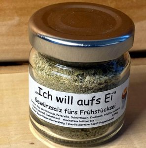 "Ich will aufs Ei" - Gewürz