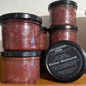 Rhöner Blutwurst im Glas