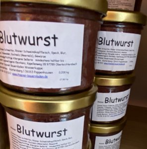 Rhöner Blutwurst im Glas