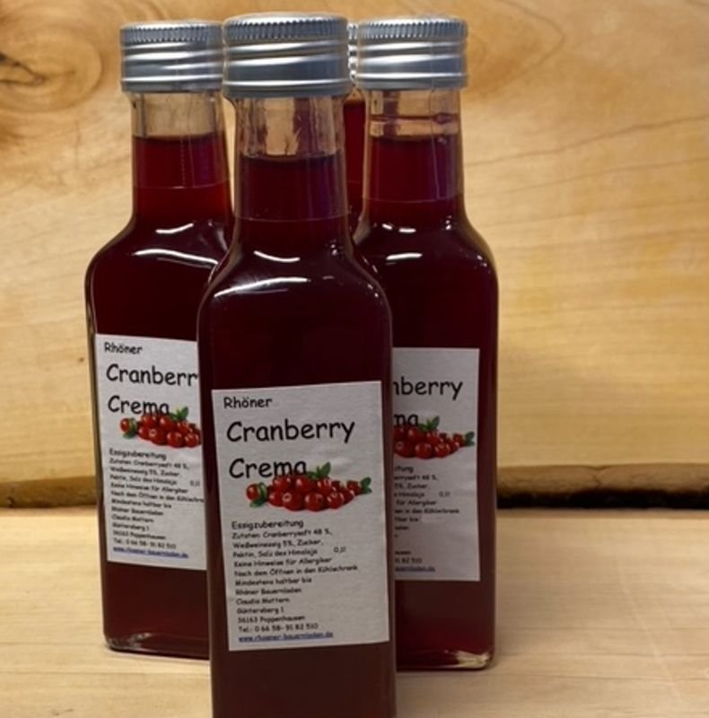 Rhöner Cranberry-crema