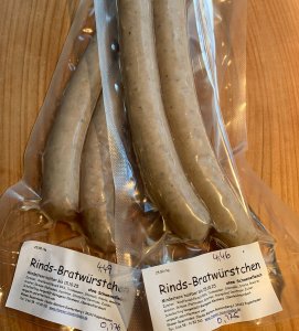 Rhöner  Rindsbratwürstchen